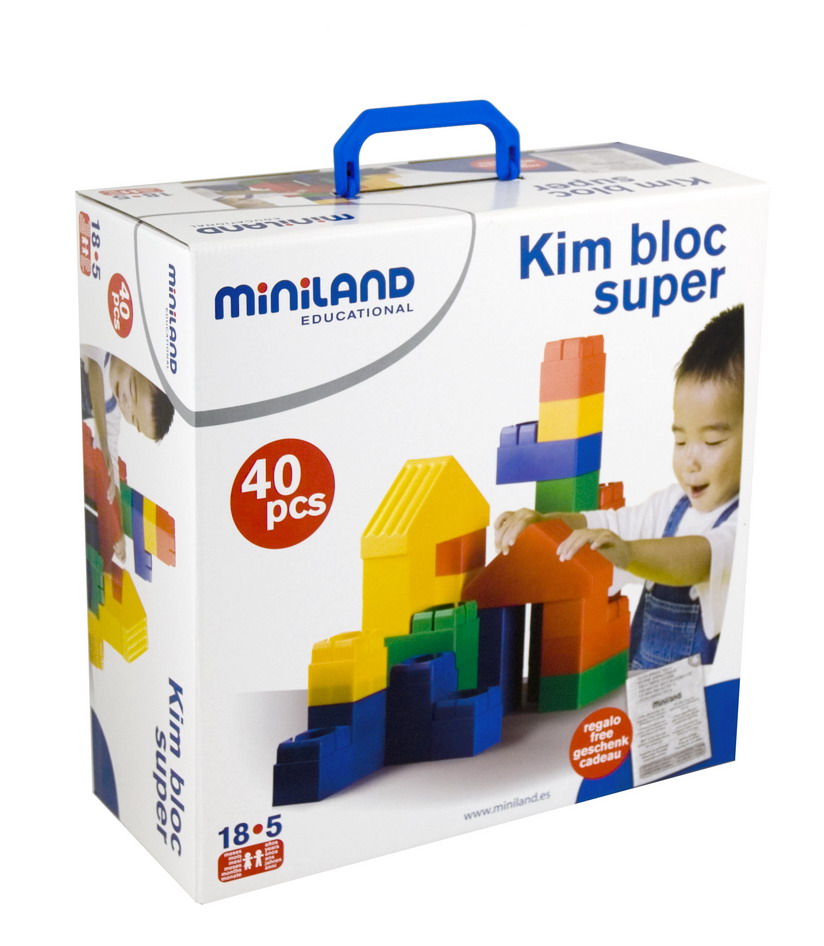 MIN 32470 Конструктор "Мягкие блоки" 40 деталей