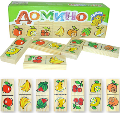 ТОМ Домино "Фрукты-ягоды", арт.  5555-5