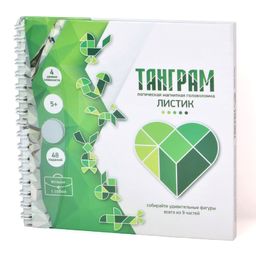 ТЦ Магнитная головоломка Танграм "Листик" 02861