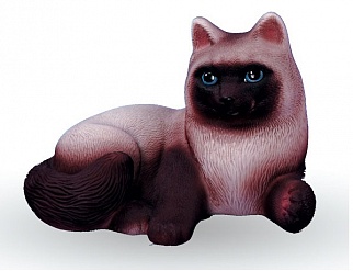 РУС О Игрушка резин. Кошка Сиамка С-631